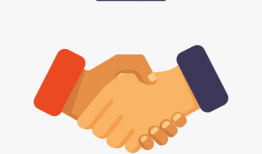 握手漫画图片,友谊与团结的温馨瞬间